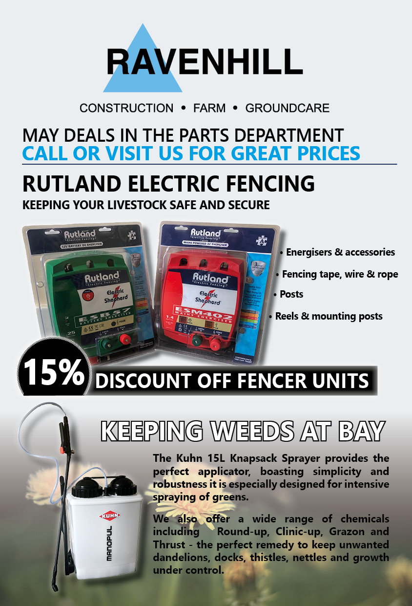 Ravenhill Monthly Parts Insert May 2019